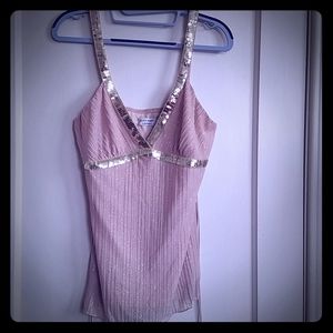 Gold Sparkle sequin top